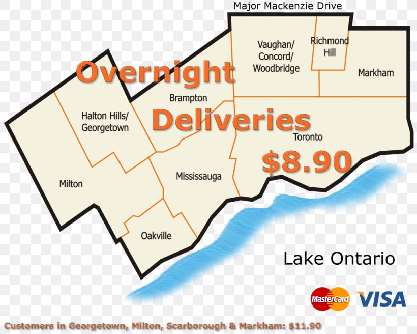 CVC Courier Limited Delivery Toronto Map, PNG, 1024x820px, Courier, Area, Delivery, Diagram, Greater Toronto Area Download Free