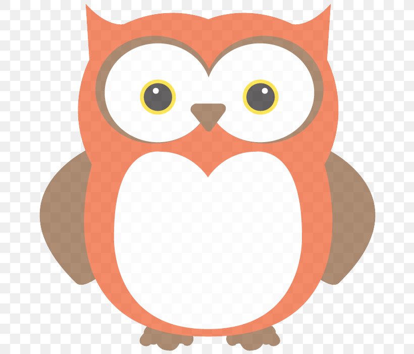 Orange, PNG, 700x700px, Owl, Bird, Bird Of Prey, Cartoon, Eastern Screech Owl Download Free