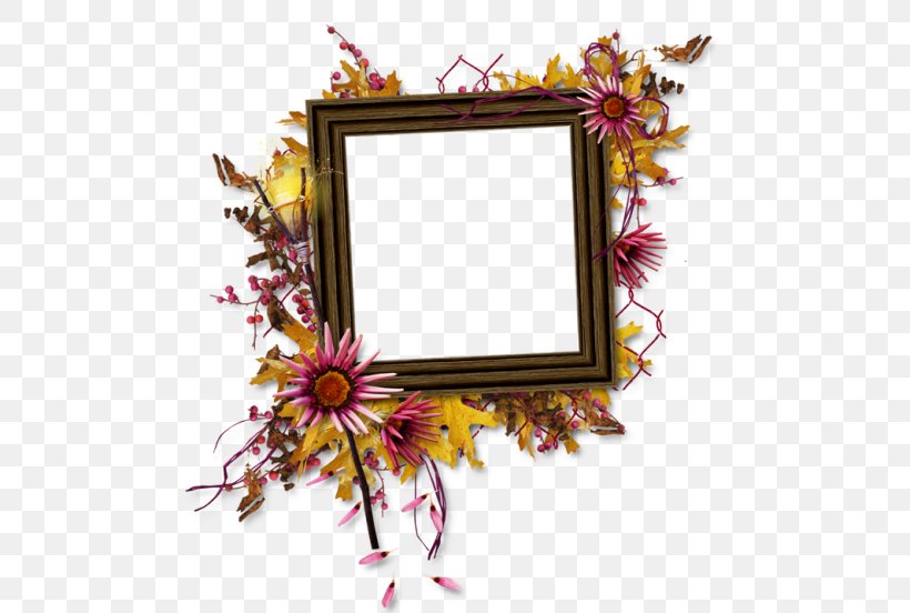 Picture Frames Floral Design, PNG, 500x552px, Picture Frames, Autumn, Cut Flowers, Decor, Et Cetera Download Free