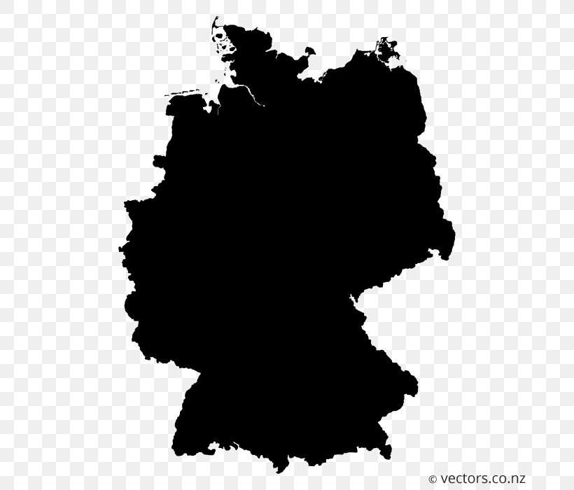 Germany Vector Map Royalty-free, PNG, 700x700px, Germany, Black, Black And White, Blank Map, Logo Download Free