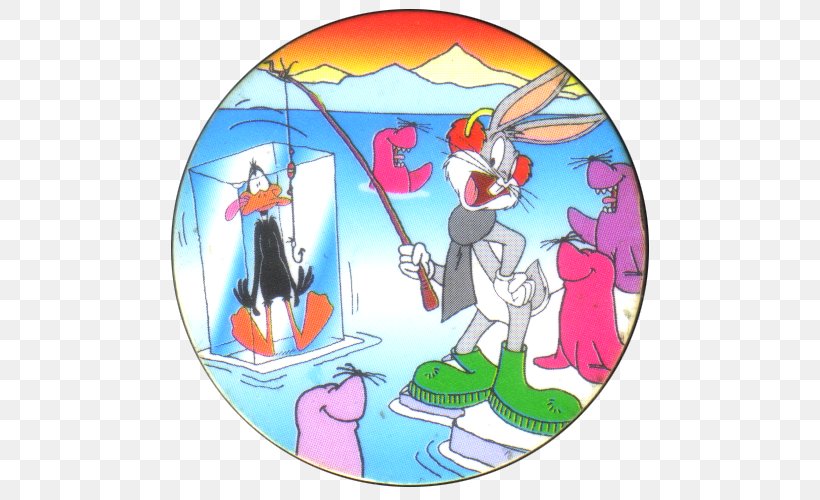 Milk Caps Looney Tunes Daffy Duck Bugs Bunny, PNG, 500x500px, Milk Caps, Art, Bugs Bunny, Cartoon, Character Download Free