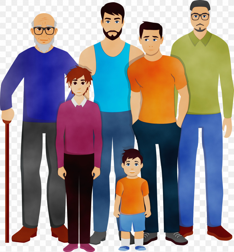 People Standing Cartoon Fun Family, PNG, 2792x3000px, Family Day, Animation, Cartoon, Family, Fun Download Free