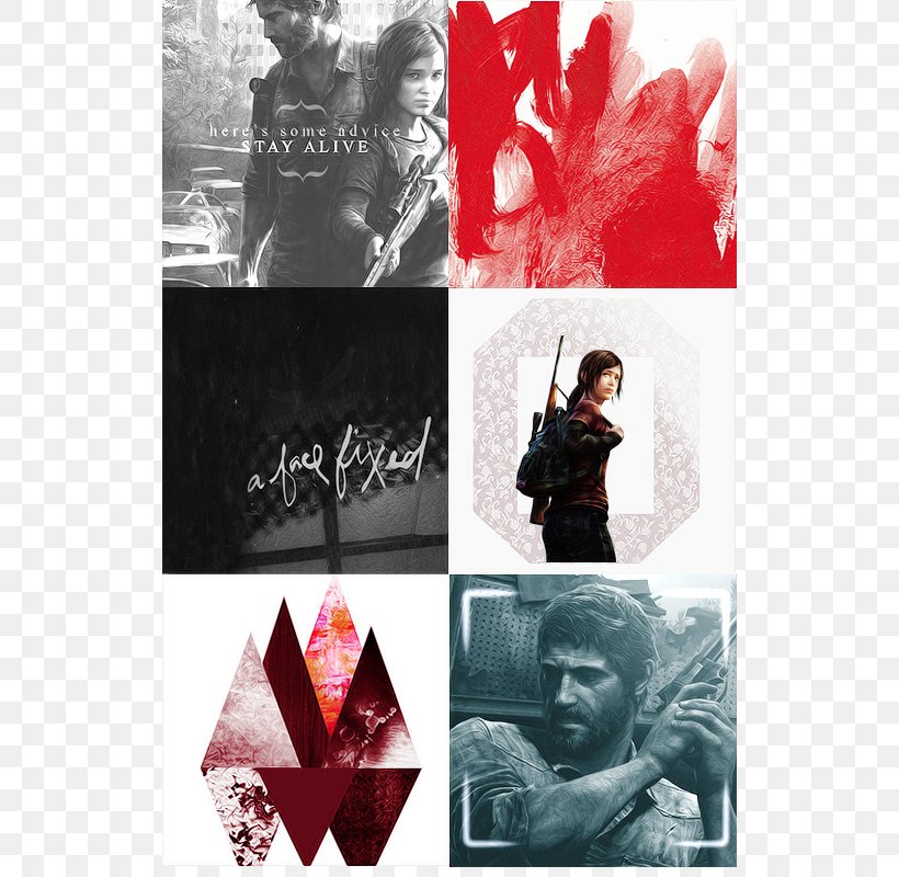 The Last Of Us IPhone 6 Plus Collage Poster, PNG, 599x800px, Last Of Us, Album, Album Cover, Art, Black And White Download Free