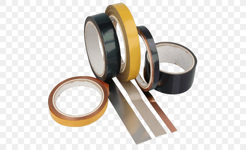 Adhesive Tape Electricity Electromagnetic Shielding Electrical Conductor Material, PNG, 500x500px, Adhesive Tape, Copper, Electric Field, Electrical Cable, Electrical Conductivity Download Free