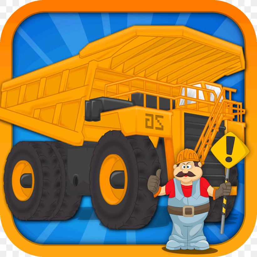 Loader Bulldozer Mining Dump Truck Excavator, PNG, 1024x1024px, Loader, Bulldozer, Doggy Tap, Dump Truck, Excavator Download Free