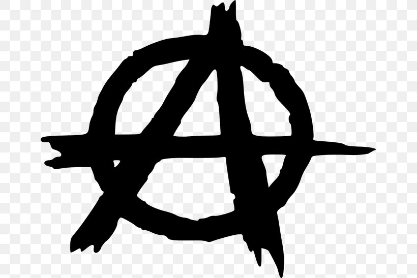 Symbol Anarchy Anarchism Sign T-shirt, PNG, 660x547px, Symbol, Anarchism, Anarchy, Artwork, Black And White Download Free