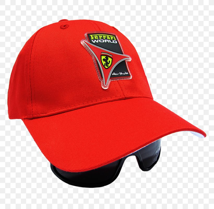 Baseball Cap Visor Hat Headgear, PNG, 800x800px, Baseball Cap, Baseball Equipment, Brand, Cap, Ferrari World Abu Dhabi Download Free