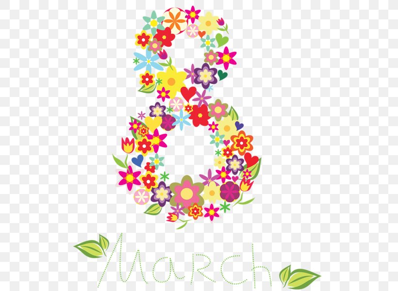 International Women's Day March 8 Clip Art, PNG, 563x600px, March 8, Computer Software, Cut Flowers, Editing, Flora Download Free
