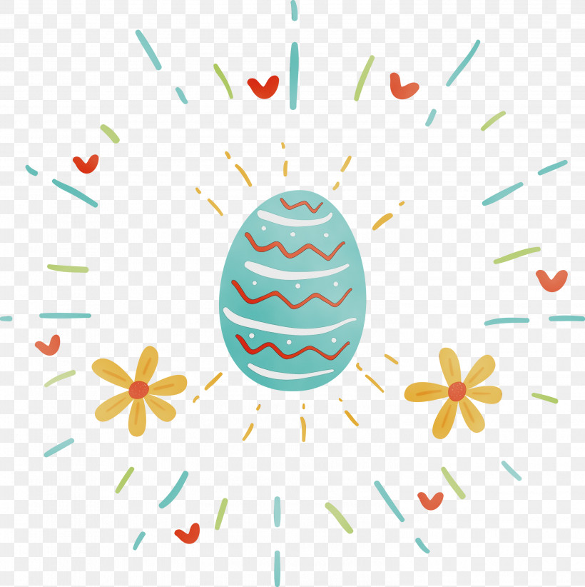 Easter Egg, PNG, 2991x3000px, Watercolor, Easter Egg, Egg, Geometry, Line Download Free