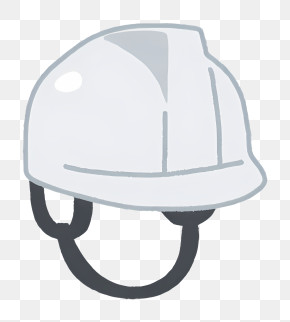 Icon - White Hard Hat For Safety PNG