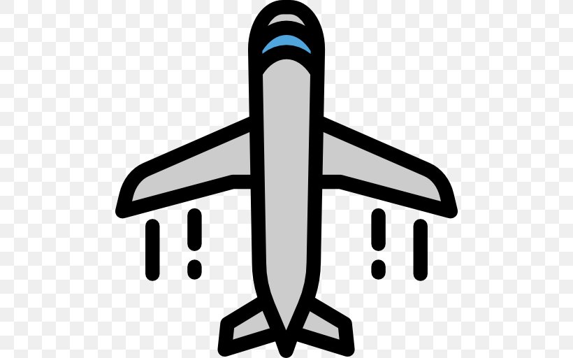 Airplane Aircraft Flight Vector Graphics, PNG, 512x512px, Airplane, Aircraft, Airport, Aviation, Black And White Download Free