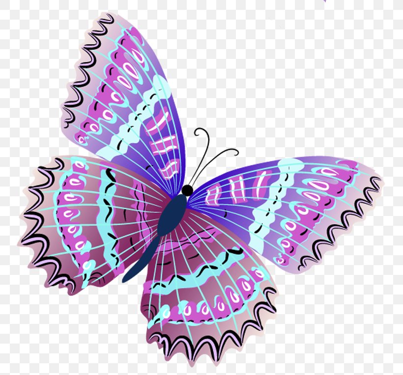Butterfly Green Clip Art, PNG, 777x764px, Butterfly, Blue, Brush Footed Butterfly, Color, Drawing Download Free