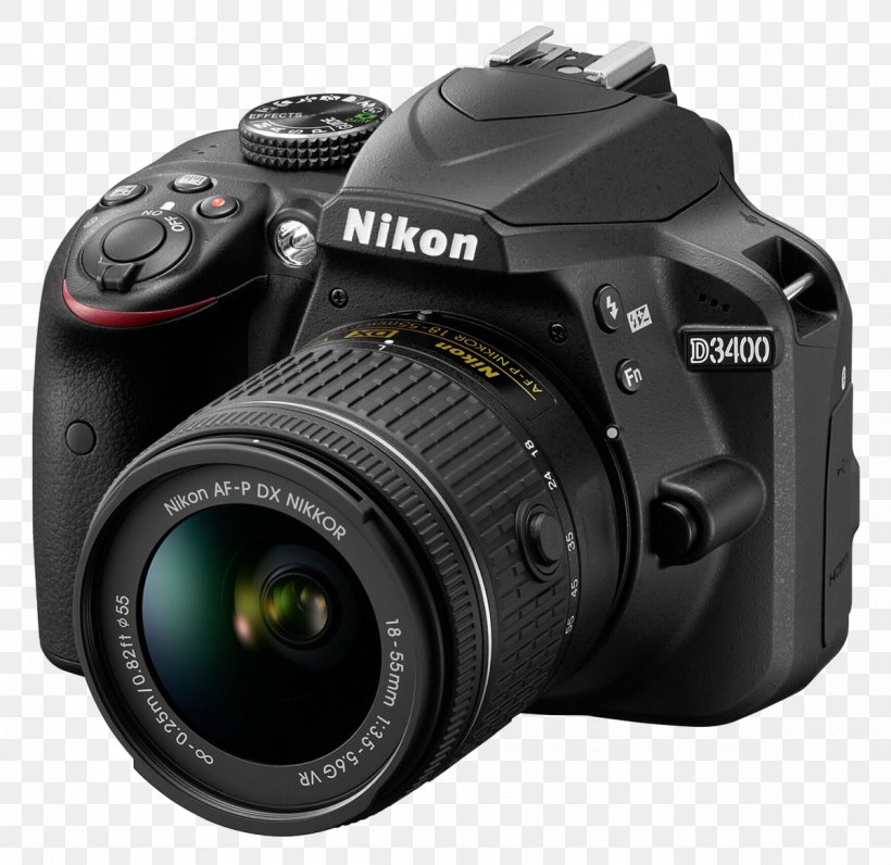 Nikon D5300 Nikon D3400 Digital SLR Nikon AF-S DX Zoom-Nikkor 18-55mm F/3.5-5.6G Kit Lens, PNG, 1200x1165px, Nikon D5300, Active Pixel Sensor, Autofocus, Camera, Camera Accessory Download Free