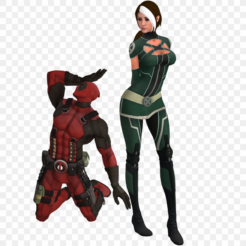 Rogue Gambit Deadpool YouTube Fan Art, PNG, 1600x1600px, Rogue, Action Figure, Art, Character, Costume Download Free