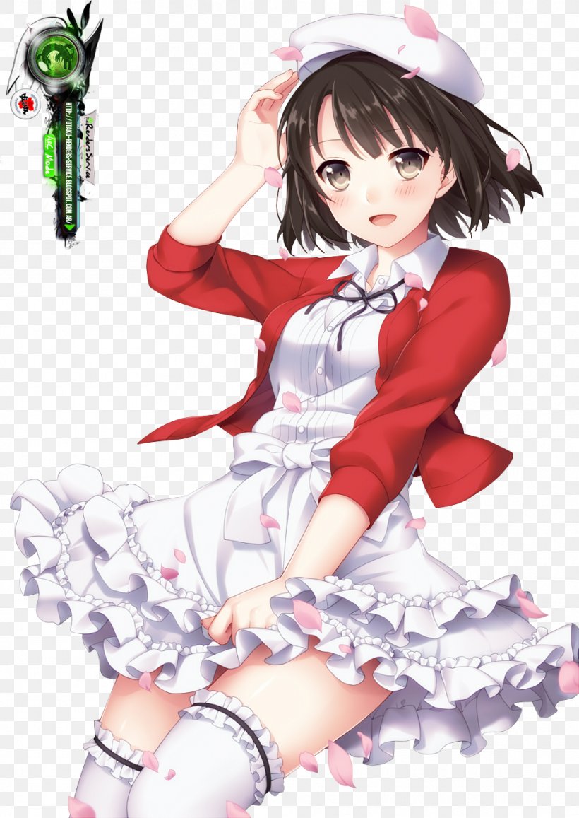 T-shirt Saekano: How To Raise A Boring Girlfriend Dress Clothing Costume, PNG, 986x1392px, Watercolor, Cartoon, Flower, Frame, Heart Download Free