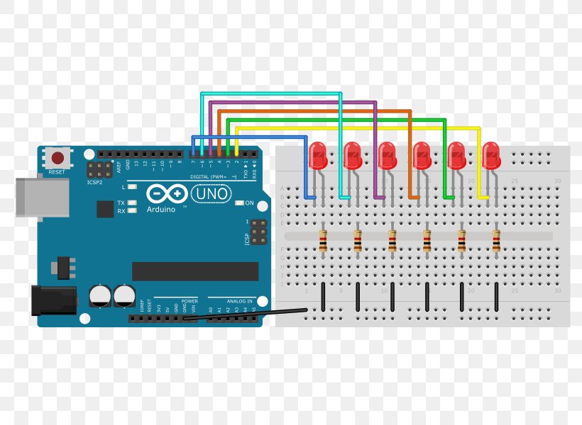 Arduino Sensor Light-emitting Diode LED Display Electronics, PNG, 800x600px, Arduino, Brand, Breadboard, Circuit Component, Circuit Prototyping Download Free