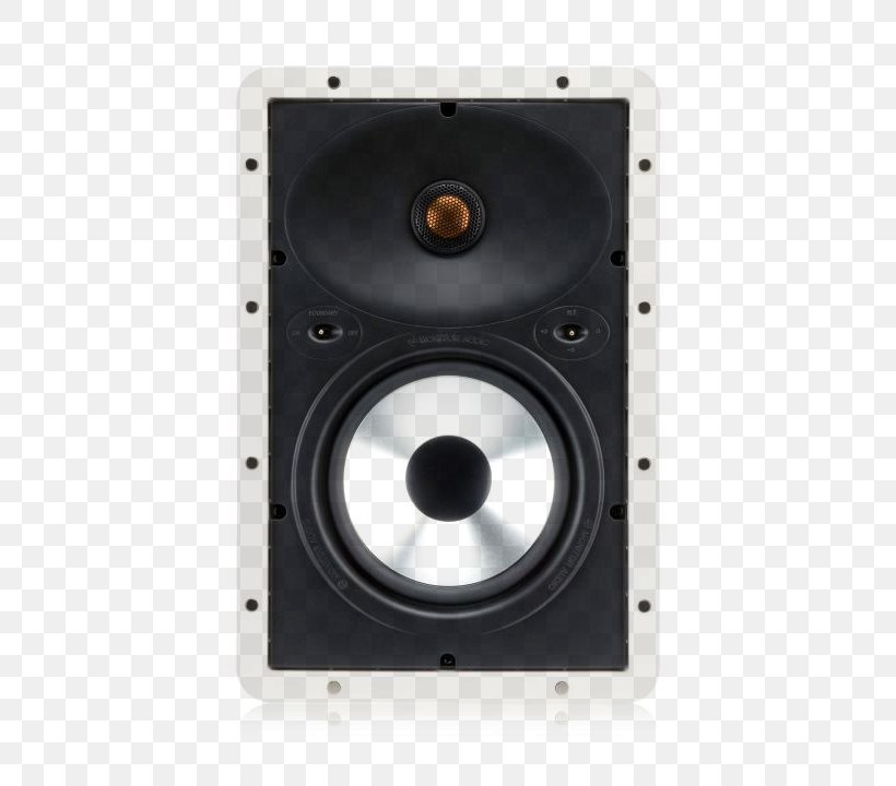 Computer Speakers Loudspeaker Monitor Audio Sound Subwoofer, PNG, 720x720px, Computer Speakers, Acoustics, Audio, Audio Equipment, Audio Signal Download Free