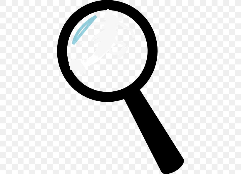 Magnifying Glass Clip Art, PNG, 432x594px, Magnifying Glass, Black And White, Drawing, Free Content, Glass Download Free