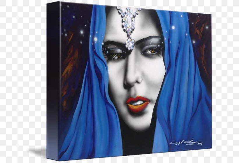 Modern Art Cobalt Blue Poster Portrait, PNG, 650x560px, Modern Art, Album Cover, Art, Blue, Cobalt Download Free