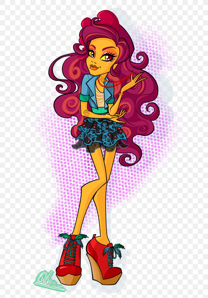 Monster High Ever After High DeviantArt Illustration Doll, PNG, 681x1173px, Monster High, Animated Cartoon, Animation, Art, Artist Download Free