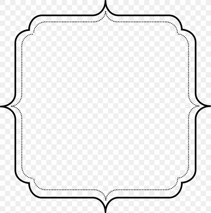 Picture Frames Borders And Frames Clip Art, PNG, 1588x1600px, Picture Frames, Area, Auto Part, Black, Black And White Download Free