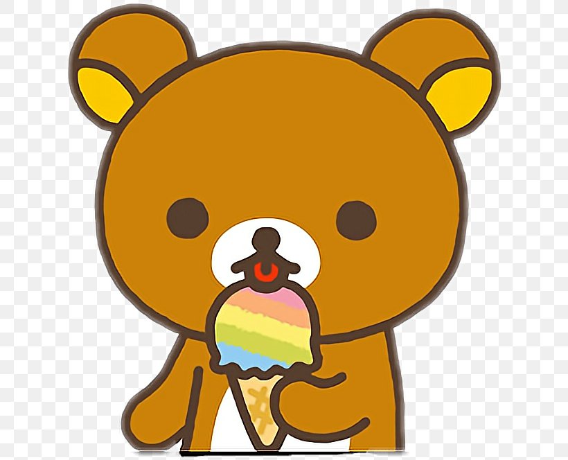 Bear Rilakkuma Hello Kitty Kawaii Desktop Wallpaper, PNG, 634x664px, Watercolor, Cartoon, Flower, Frame, Heart Download Free