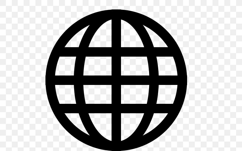 World, PNG, 512x512px, World, Area, Black And White, Icon Design, Symbol Download Free