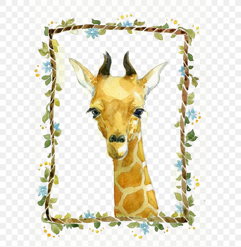 Giraffe Illustrator Illustration, PNG, 600x842px, Giraffe, Cartoon, Creative Work, Drawing, Fauna Download Free