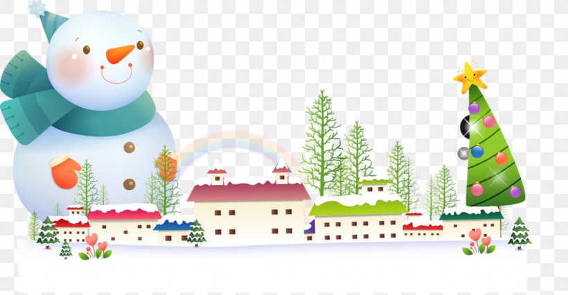 Snowman Christmas Illustration, PNG, 1024x533px, Snowman, Christmas, Christmas Decoration, Christmas Ornament, Christmas Tree Download Free