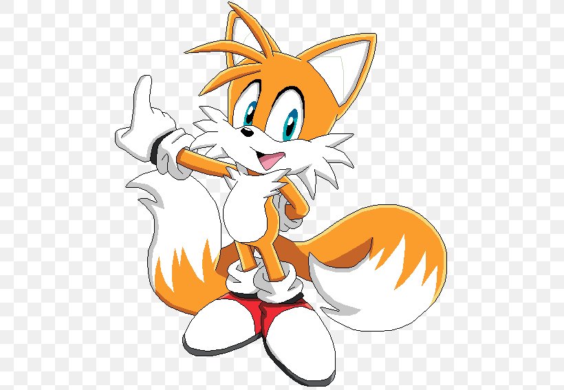 Tails Sonic Chaos Sonic The Hedgehog Shadow The Hedgehog Sonic Rush Adventure, PNG, 489x567px, Tails, Artwork, Carnivoran, Cartoon, Character Download Free