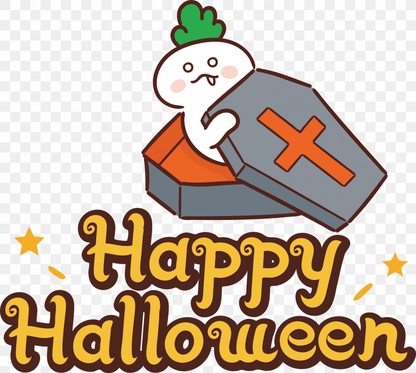 Happy Halloween, PNG, 3000x2689px, Happy Halloween, Cartoon, Geometry, Line, Logo Download Free