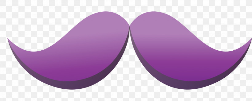 Moustache, PNG, 3000x1206px, Moustache, Angle, Meter, Purple Download Free