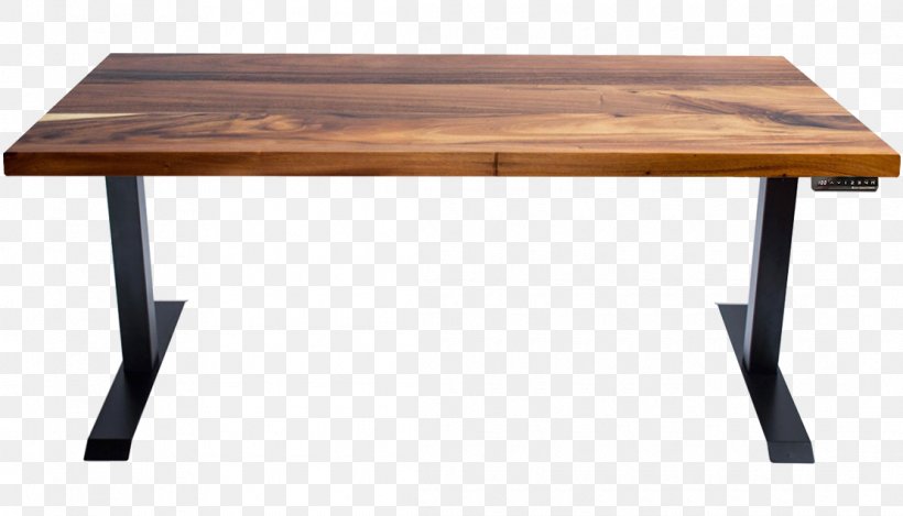 Standing Desk Wood Stain Hardwood, PNG, 1110x635px, Desk, As Built, Color, Elm, Furniture Download Free
