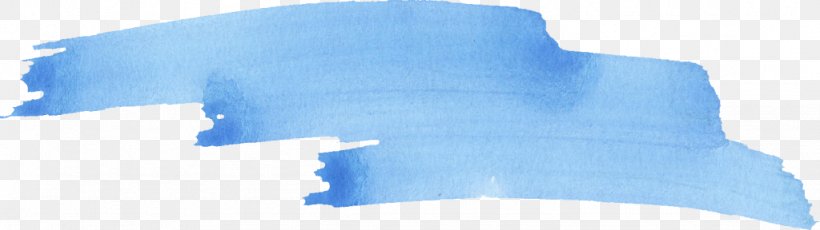 Blue Watercolor Painting Brush, PNG, 1024x288px, Blue, Aqua, Bluegreen, Brush, Color Download Free