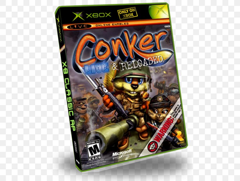 Conker: Live & Reloaded Conker's Bad Fur Day Xbox 360 Nintendo 64 Video Game, PNG, 630x620px, Conker Live Reloaded, Conker, Game, Games, Nintendo 64 Download Free