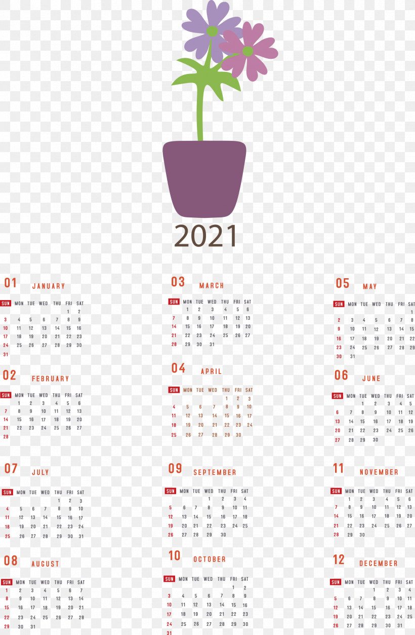 Printable 2021 Yearly Calendar 2021 Yearly Calendar, PNG, 1962x2999px, 2021 Yearly Calendar, Calendar System, Meter Download Free