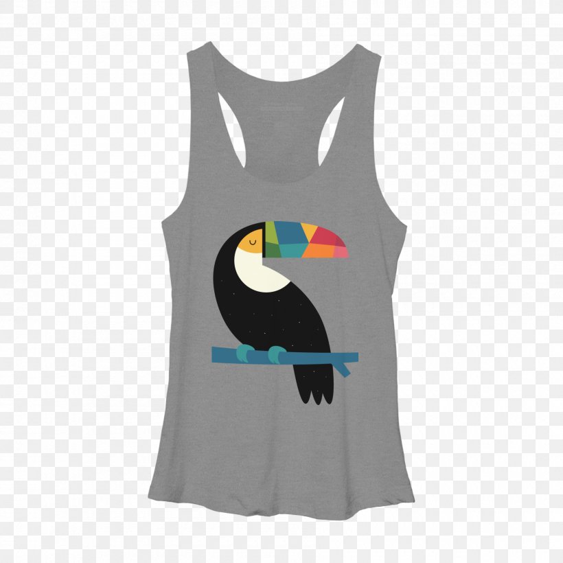 T-shirt Bird Sleeveless Shirt Gilets, PNG, 1800x1800px, Tshirt, Active Tank, Bird, Gilets, Neck Download Free