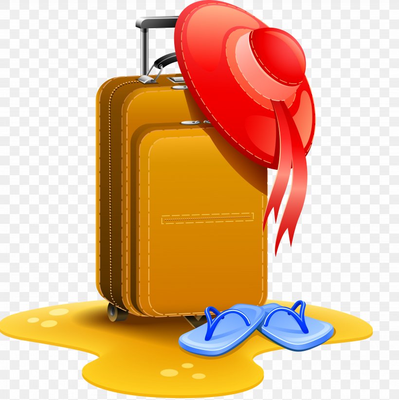 Vector Graphics Illustration Image Clip Art, PNG, 4986x5000px, Drawing, Orange, Photography, Royaltyfree, Suitcase Download Free