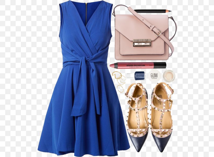 Blue Cocktail Dress High-heeled Footwear Shoe, PNG, 600x600px, Blue, Ballet Flat, Clothing, Cobalt Blue, Cocktail Dress Download Free