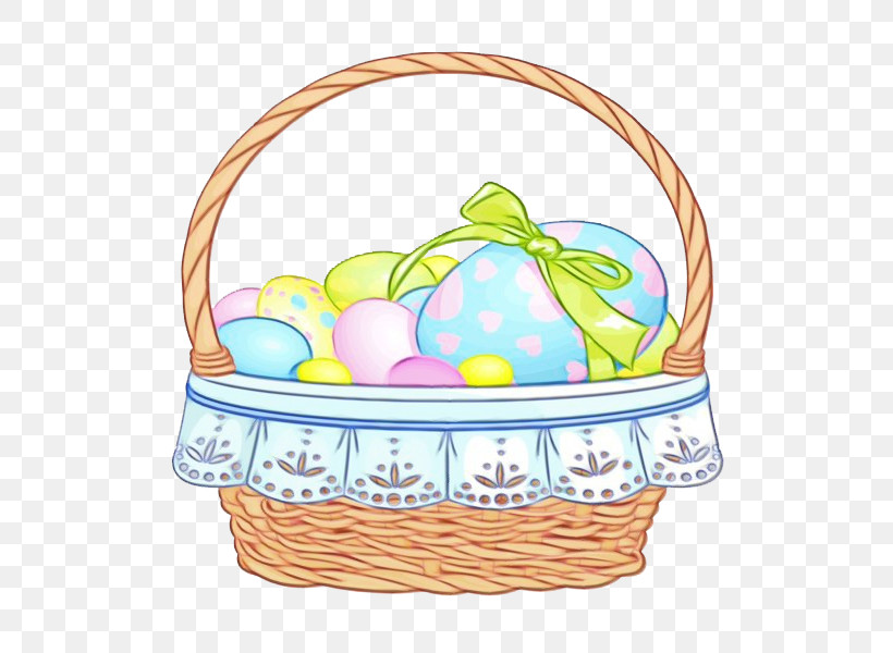 Easter Egg, PNG, 542x600px, Watercolor, Basket, Easter, Easter Bunny, Easter Egg Download Free