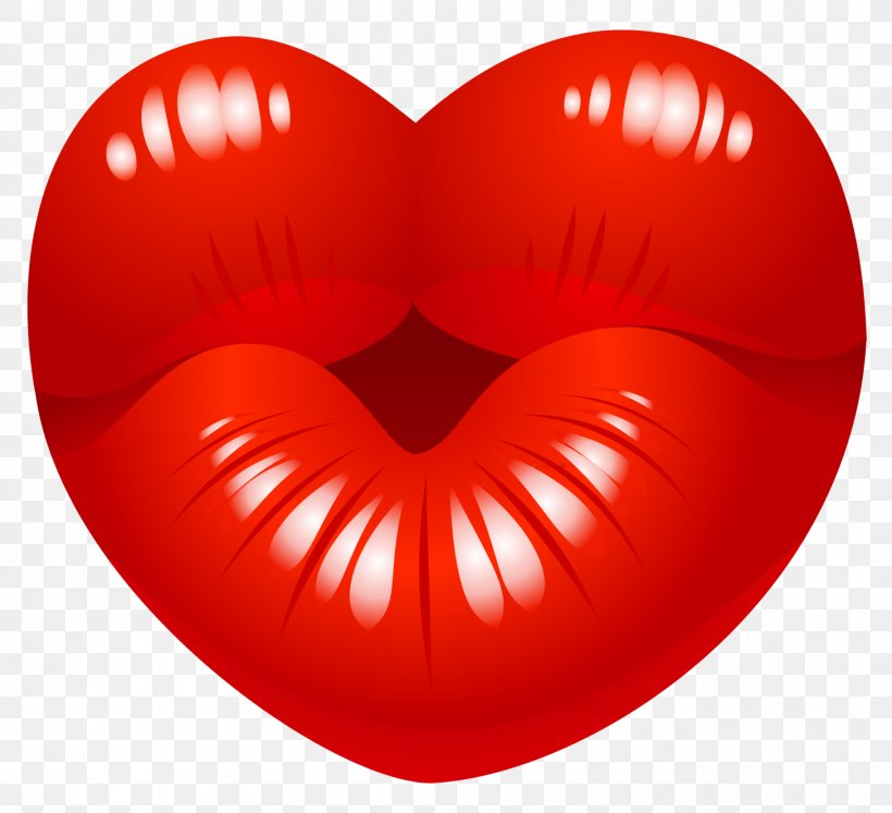 Heart Kiss Lip Clip Art, PNG, 1457x1329px, Watercolor, Cartoon, Flower, Frame, Heart Download Free