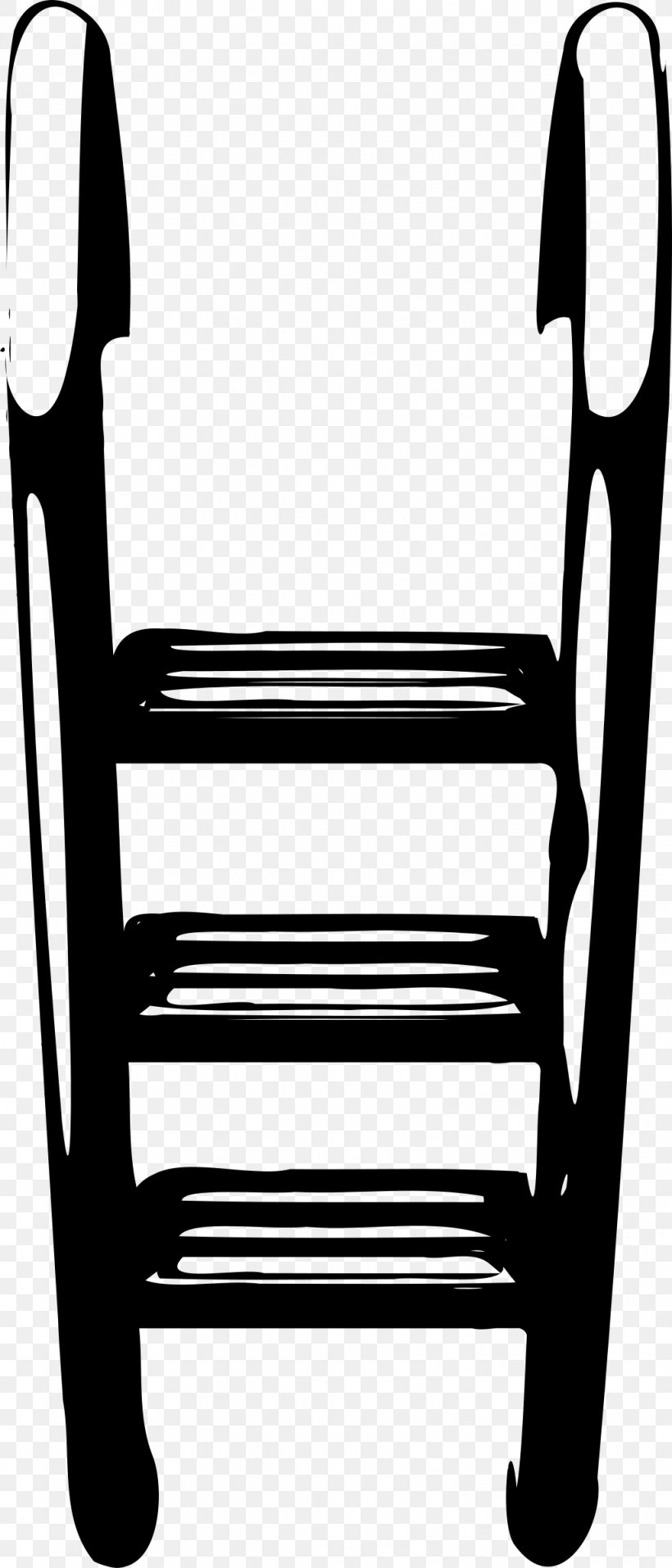 Ladder Clip Art, PNG, 1028x2400px, Ladder, Black And White, Chair, Drawing, Furniture Download Free
