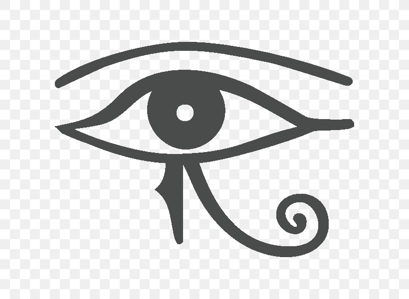 Ancient Egypt Eye Of Horus Egyptian Hieroglyphs, PNG, 600x600px, Ancient Egypt, Ankh, Art Of Ancient Egypt, Black And White, Egyptian Download Free