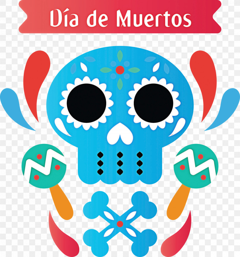 Day Of The Dead Día De Muertos, PNG, 2793x2999px, Day Of The Dead, Cartoon, D%c3%ada De Muertos, Drawing, Logo Download Free