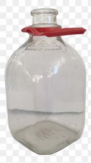 Dairy Gallon - Glass Bottle Jar Glass Milk Bottle PNG
