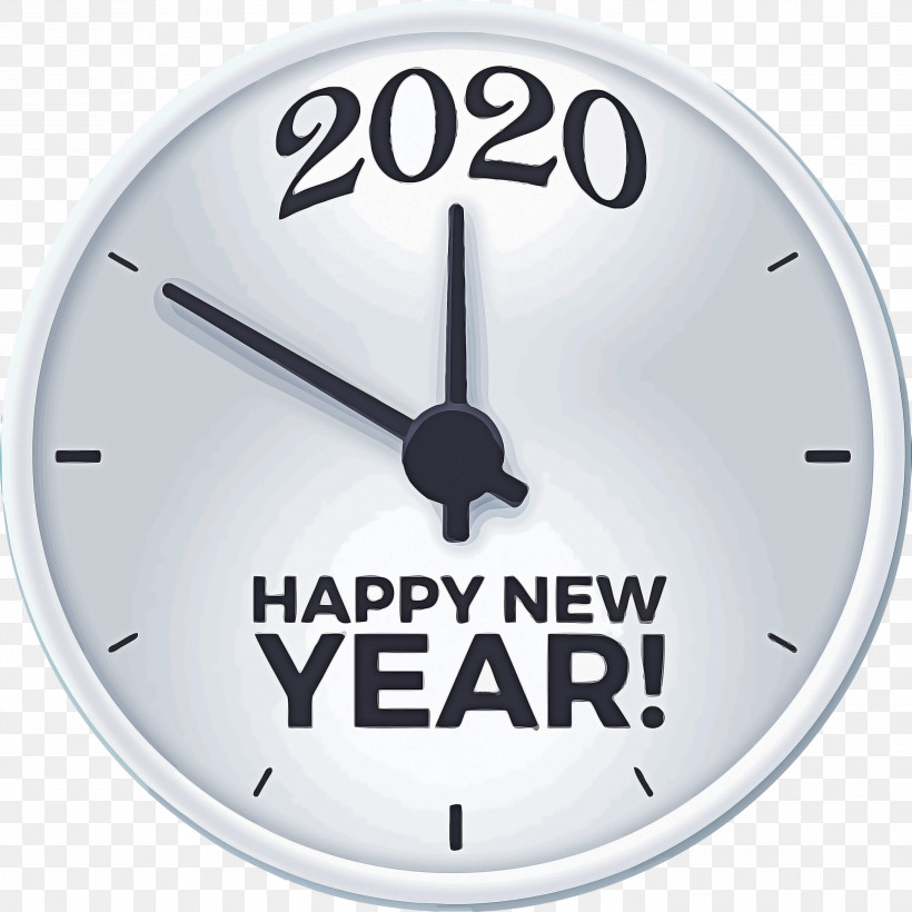 Happy New Year 2020 New Years 2020 2020, PNG, 2999x3000px, 2020, Happy New Year 2020, Circle, Clock, Furniture Download Free
