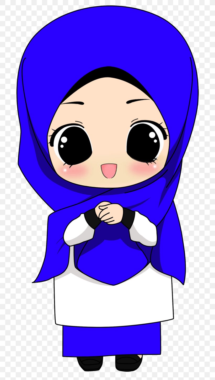 Hijab Islam Muslim Cartoon Qur'an, PNG, 720x1450px, Watercolor, Cartoon, Flower, Frame, Heart Download Free