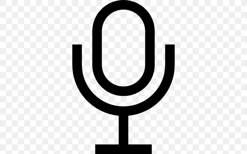 Microphone, PNG, 512x512px, Microphone, Area, Black And White, Document File Format, Symbol Download Free