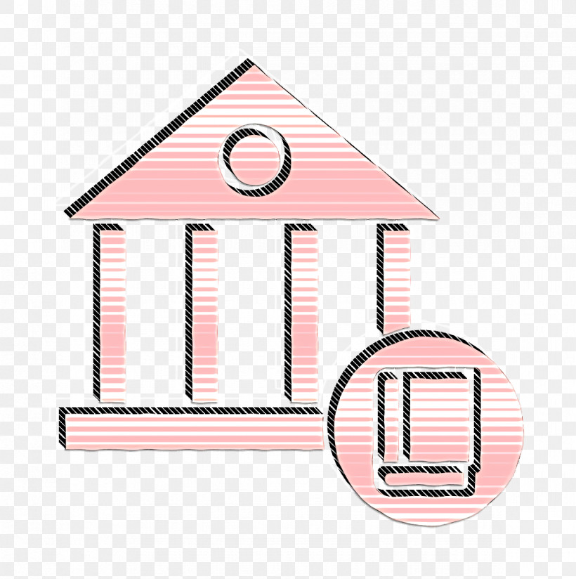 School Icon Architecture And City Icon, PNG, 1174x1180px, School Icon, Architecture And City Icon, House, Line, Pink Download Free