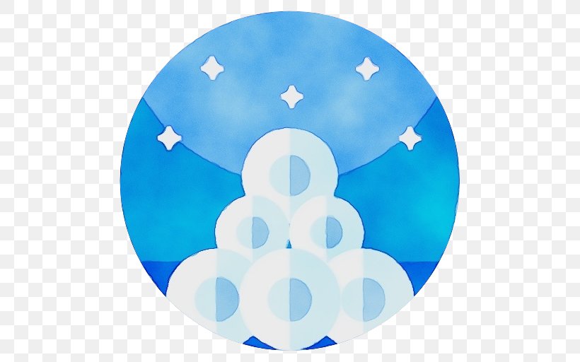 Blue Aqua Cloud Sky Circle, PNG, 512x512px, Watercolor, Aqua, Blue, Cloud, Electric Blue Download Free